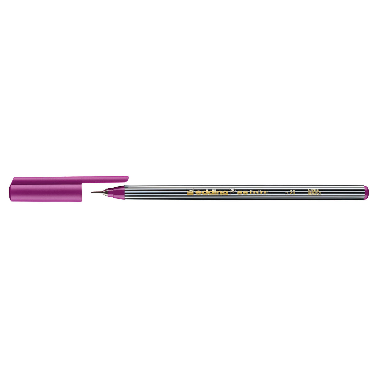 Edding 55 • feutre fin 0,3 mm rouge-violet