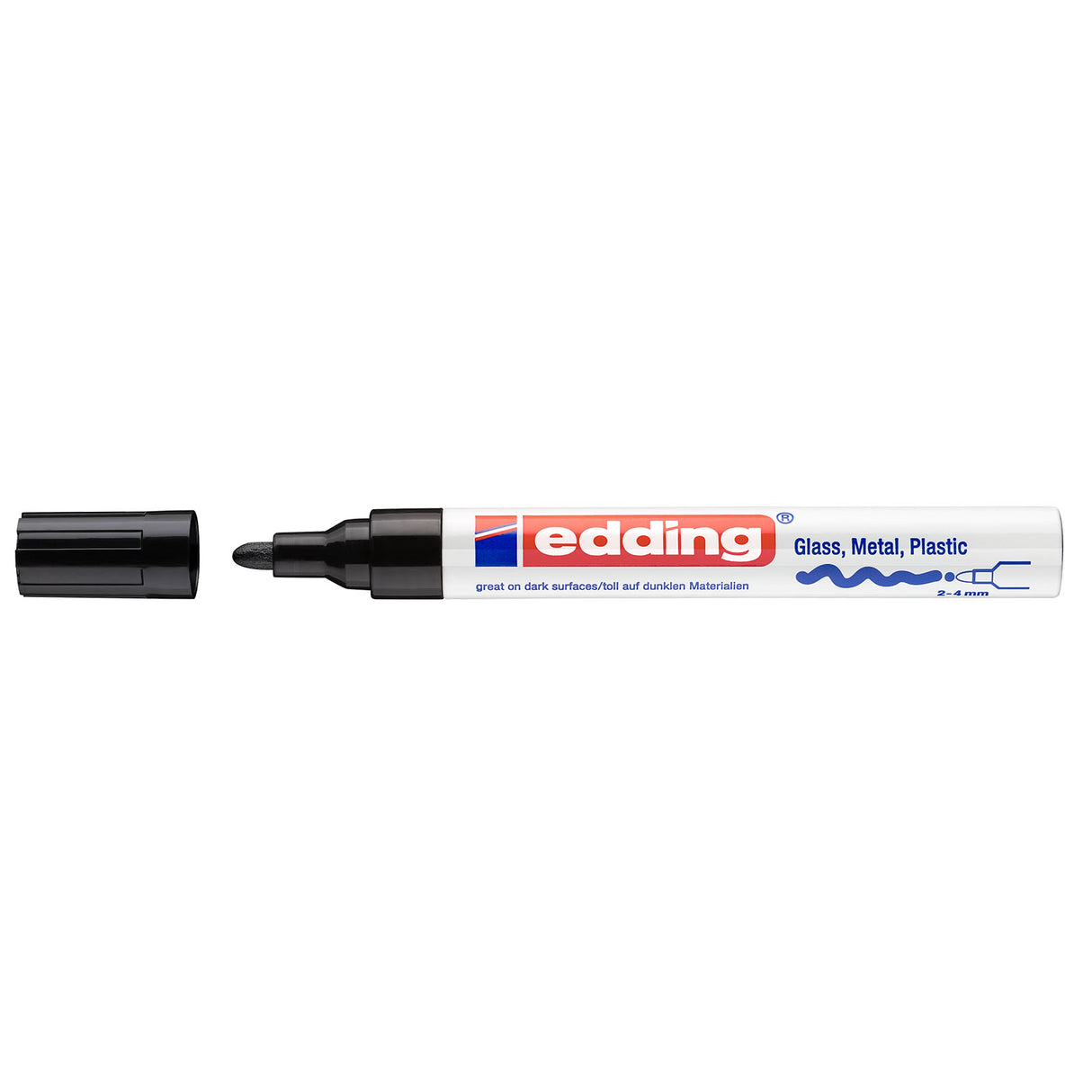 Edding 750 • marqueur peinture 2-4mm noir
