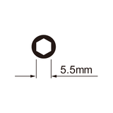 Icetoolz Spaak Keppy pour les mamelons hexagonaux de 5,5 mm