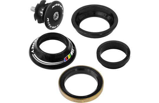 Ritchey - Casque de direction WCS Pres Fit supérieur 12,4 mm, capuchon supérieur noir