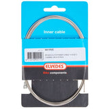 Elvedes câble intérieur de frein 2 000 mm 1×19 filetage acier inoxydable ø1,5mm avec raccord en V ø5,5 × 10