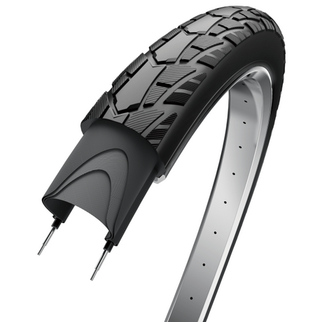 Pneu Edge Performance Basic 28 x 1,40 37-622 - noir avec ligne blanche