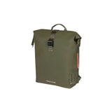 Basil Soho Nordlicht Bicycle Sac à dos - Sac à vélo moderne vert avec un éclairage LED intégré pour les femmes et les hommes #Basil #Fietsrugpak #led #groen