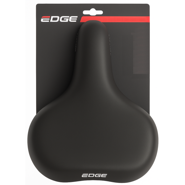 Towny de la selle à vélo avec mousse mémoire - noir