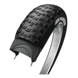Pneu extérieur Edge jedi fatbike 20 x 4,00 100-406 - noir