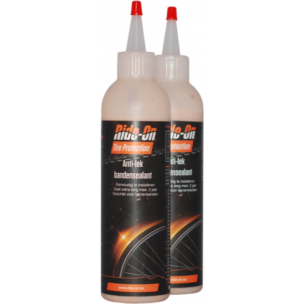 Produit d'étanchéité pour pneus autoportés (2x 200 ml)