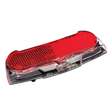 Feu arrière Axa LED mince et stable, support arrière jumelé. mince et stable 80mm