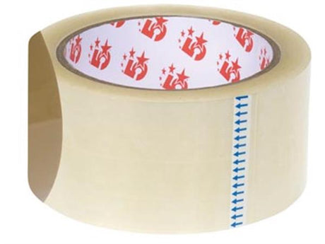 Ruban d'emballage Pergamy Star ft 50 mm x 66 m, transparent