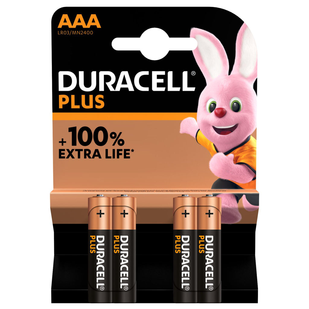 Baterie Duracell plus napájení mini Penlite LR03 AAA na 4 na mapě