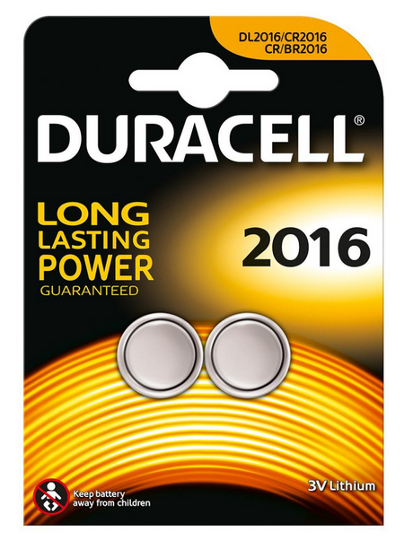 Duracell Battery DL2016 Watch PC6 P 2