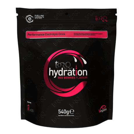 Torq hydratatie rode bessen 540g zak - 500062