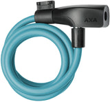 Axa Spiral Cable Lock Resolute 8-120 Ice Blue