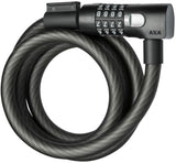 Axa kabellås Resolute C15-180 ø15 mm 1800 mm sort