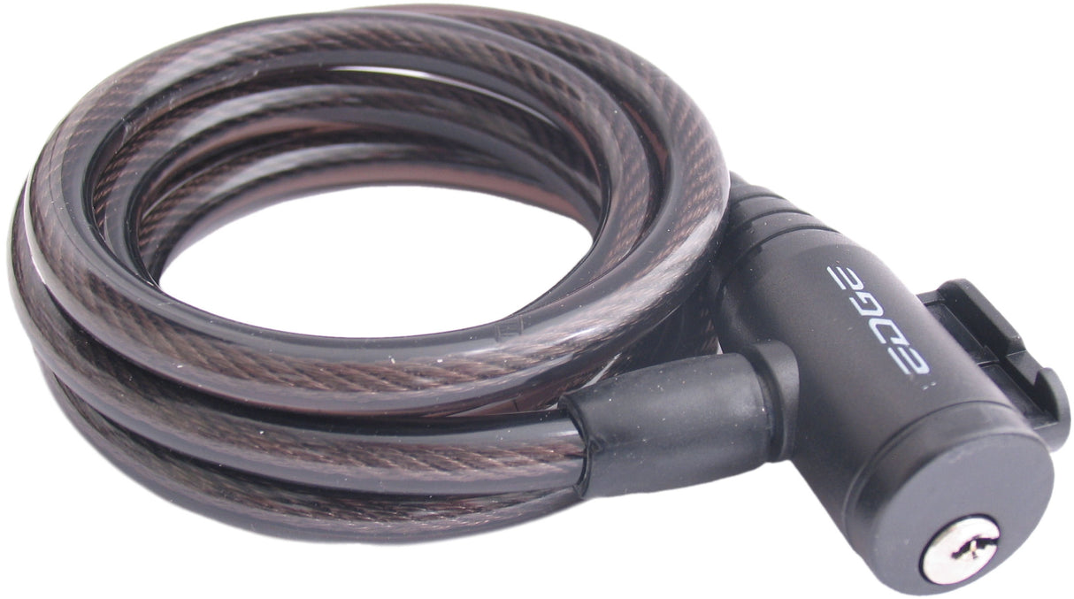 Borde de bloqueo espiral cableado 80 - Ø8*1200 - negro