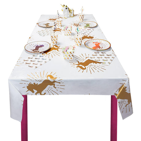 Boland assiettes en papier licorne set a 10 ø23cm