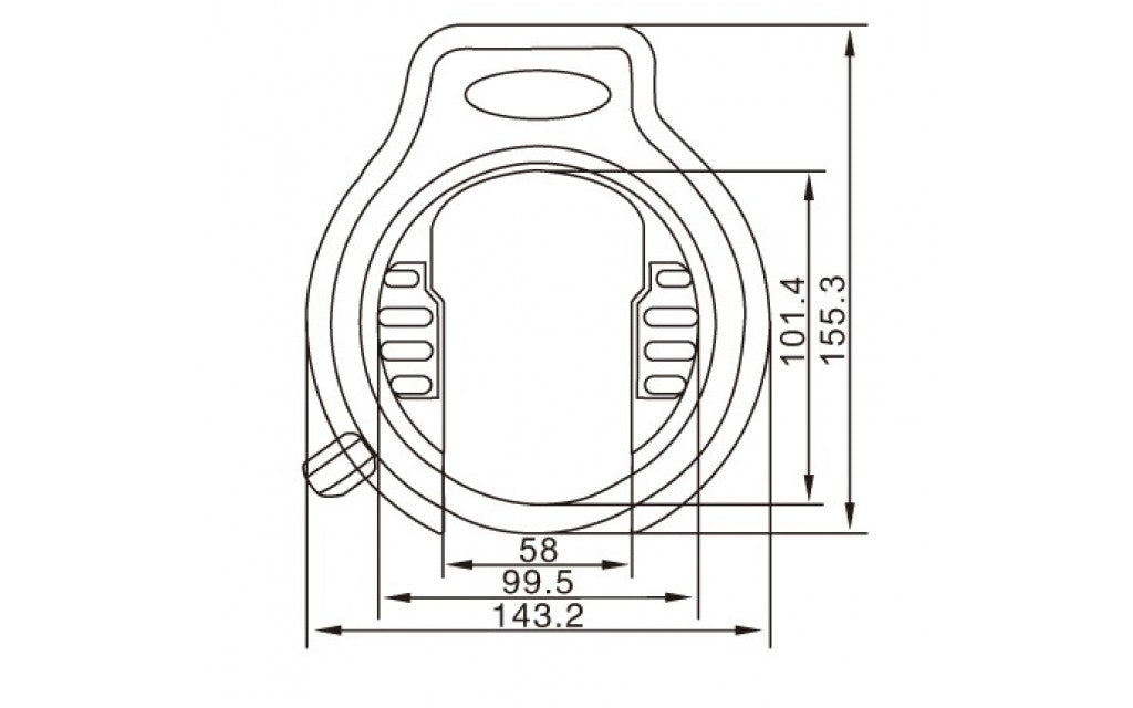 Edge Ringslot Strong Art2 Black