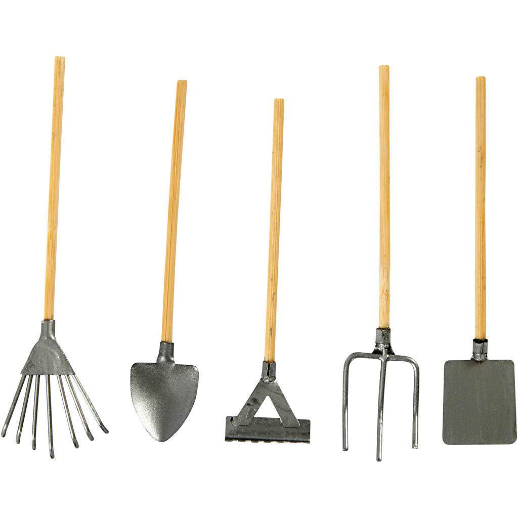 Outils de jardinage Creativ company, l: 11 cm, 5 pièces 1 boîte