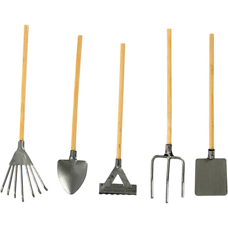 Outils de jardinage Creativ company, l: 11 cm, 5 pièces 1 boîte