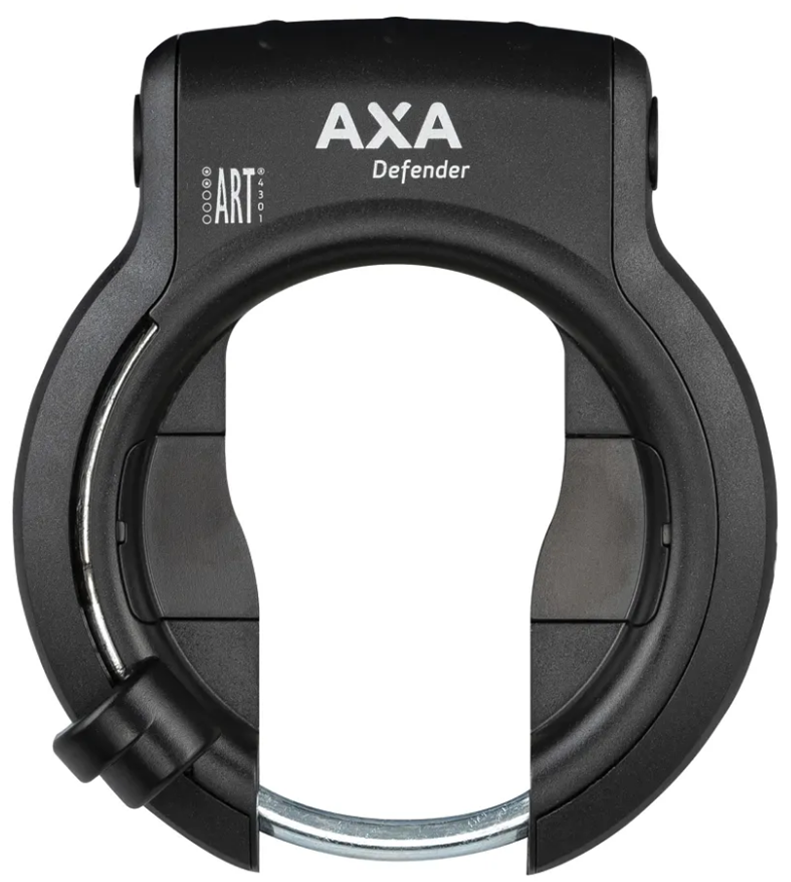 Axa Defender FramestLot, 12 Niveau de sécurité, art 2 étoiles, montage flexible, noir mat
