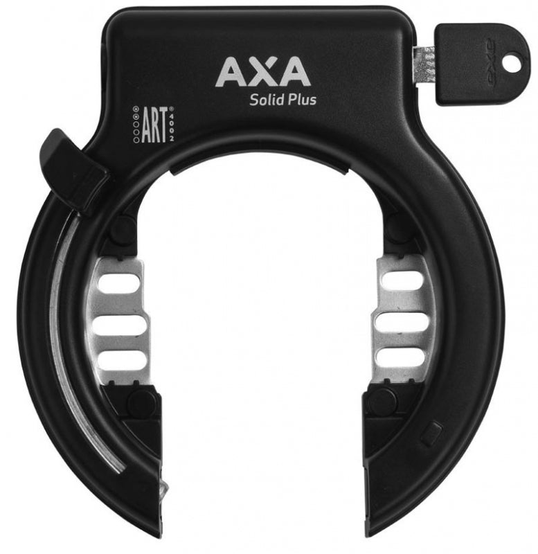 Axa solide plus - emplacement de vélo d'art -2, 10 mm, noir