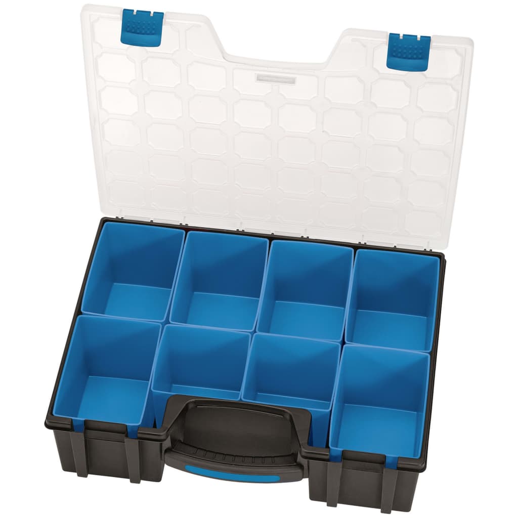 Draper Tools Draper Tools 8-częściowy organizator z przedziałami 41,5x33x11 cm czarny