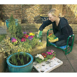 Tools de drapier pliable banc de jardin kiebank fer vert 64970