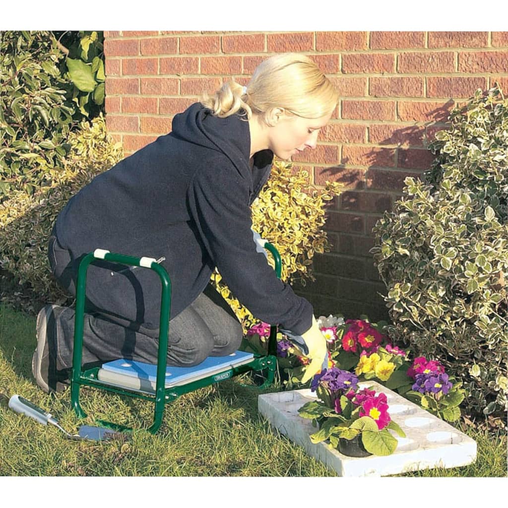 Tools de drapier pliable banc de jardin kiebank fer vert 64970