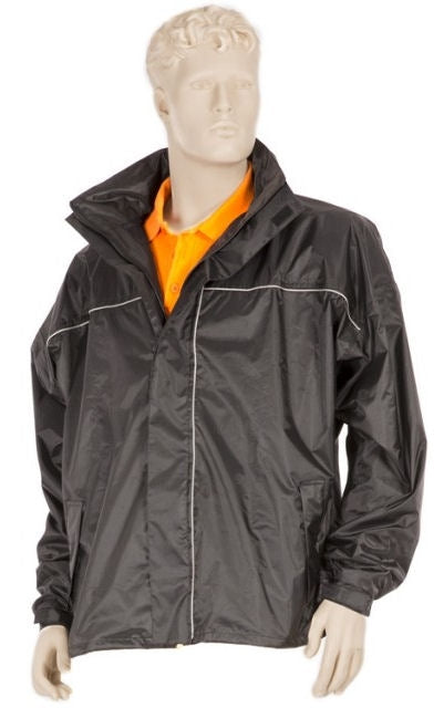 Rain jacket mirage m black