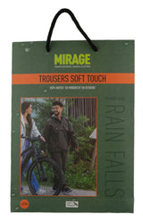 Mirage Rainbroek Rainfall pantalón táctil suave tamaño sólico gris