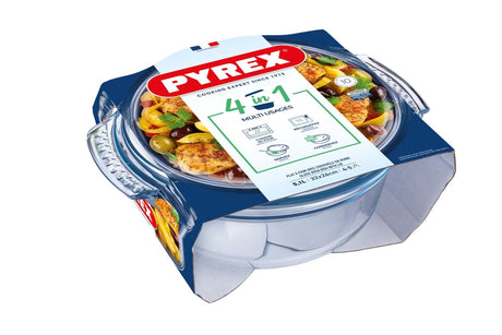 Bol à pont en Pyrex 3,75l rond classique