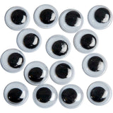 Creativ company yeux écarquillés, non autocollants, d 8 mm, 40 pièces 1 boîte