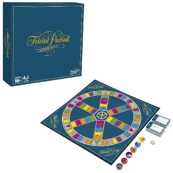 Hasbro Trivial Pursuit 27 x 27 x 7 cm brætspil