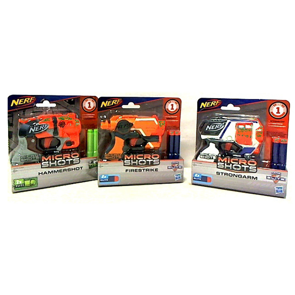 Nerf Strike Microshots con 2 dardos