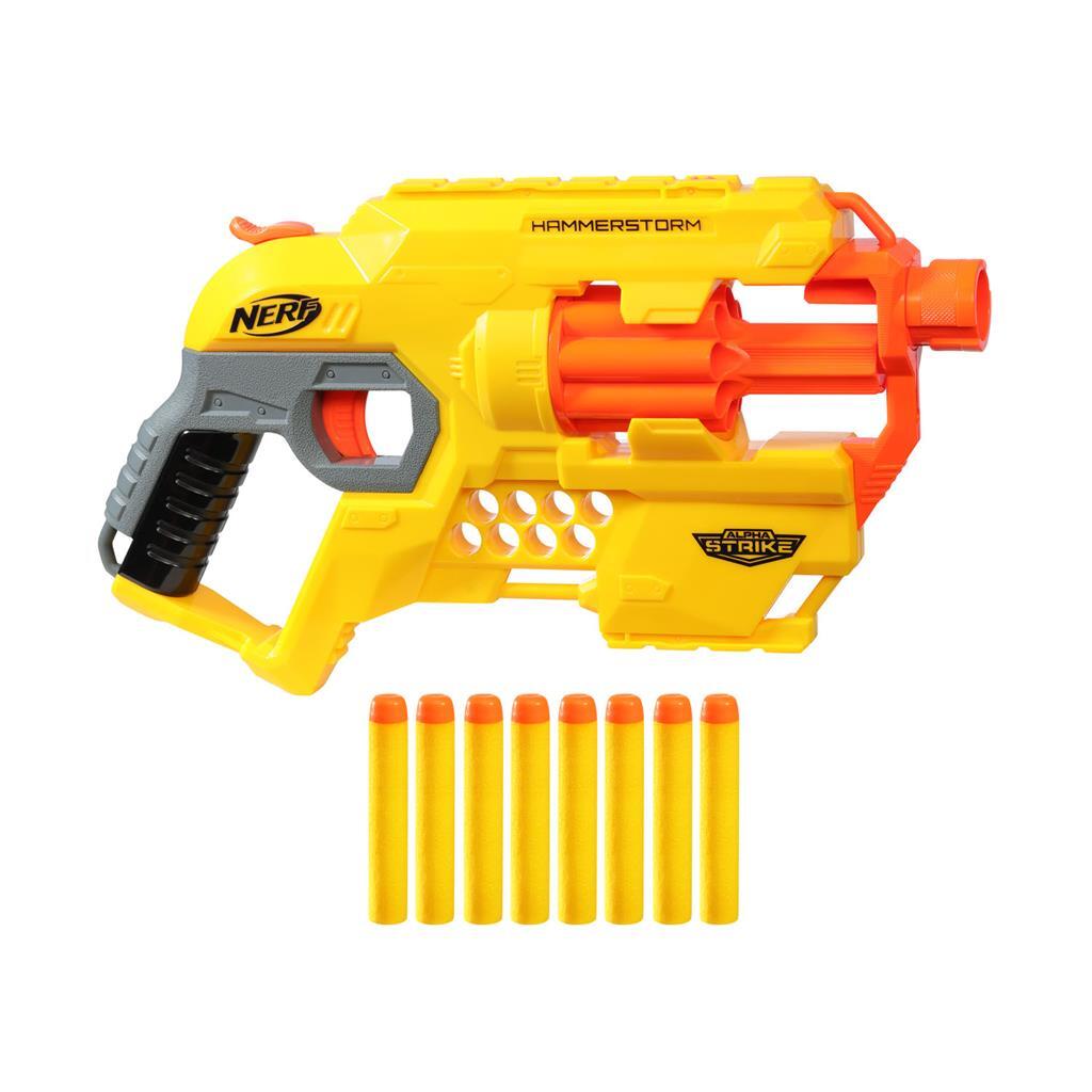 Nerf Alpha Strike HammerStorm Blaster + 8 rzutek