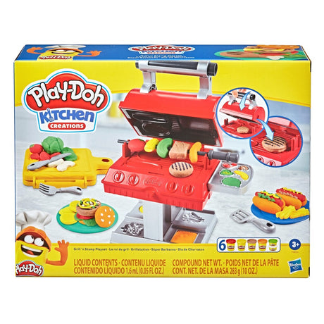 Play-doh cuisine créations super grill barbecue