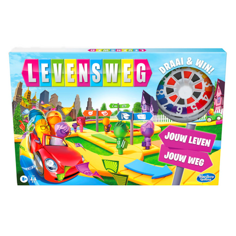 Hasbro Path of Life - jeu de société familial pour 2 à 4 joueurs - jeu d'intérieur pour enfants à partir de 8 ans - bâtons en 6 couleurs