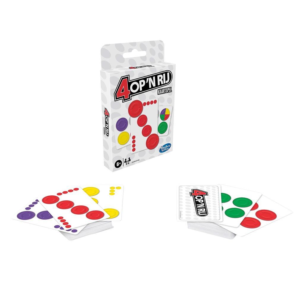 Hasbro 4 on #039; n row card game