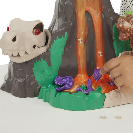 Hasbro Play-Doh Slime Hydro Glitz Dino Volcan