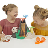 Hasbro Play-Doh Slime Hydro Glitz Dino Volcan
