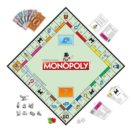 Hasbro jeu monopole classique