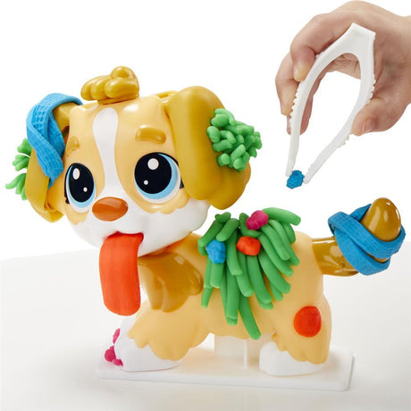 Play-doh vet play set - pâte à modeler - comprenant 5 pots - bricolage pour enfants