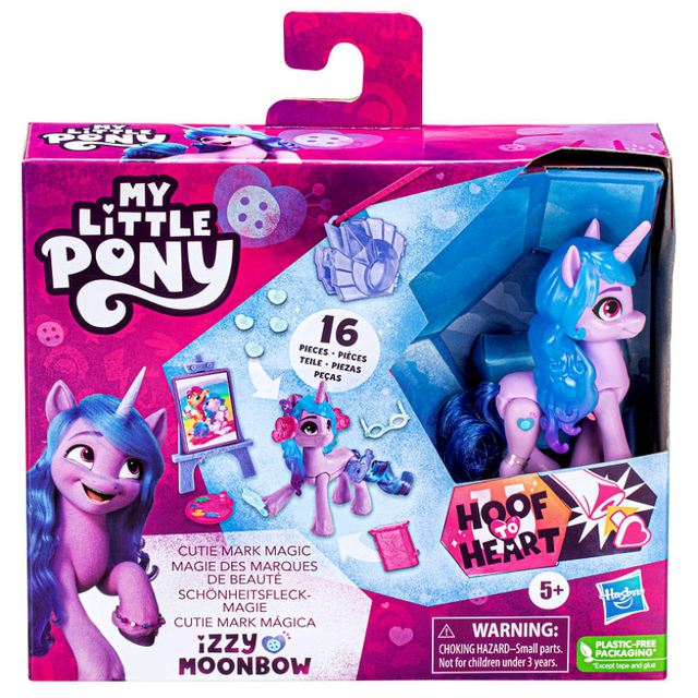 Hasbro my little pony cutie mark - izzy moonbow