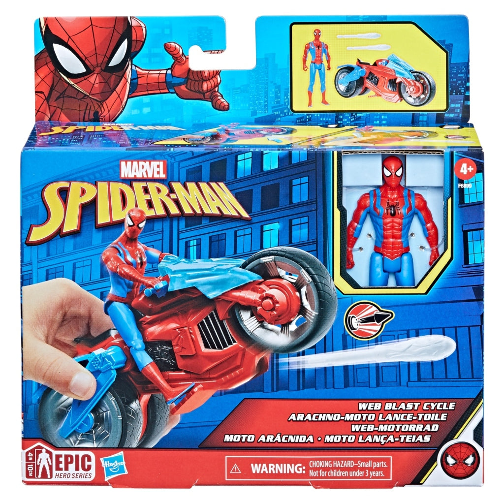 Spiderman Spider-Man Blast Cycle Actiefiguur