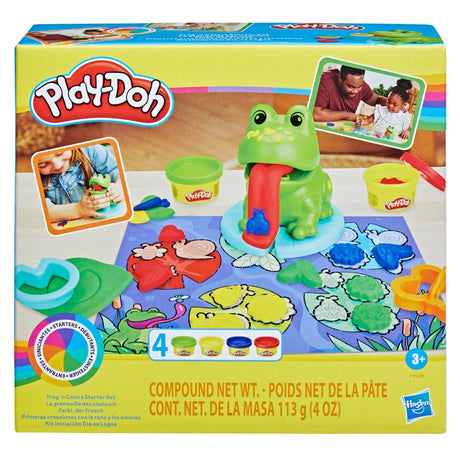 Play-doh grenouille et coffret de démarrage couleur