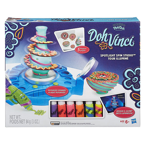 Hasbro Dohvinci Spotlight Turntable Studio + Light + Accessoires