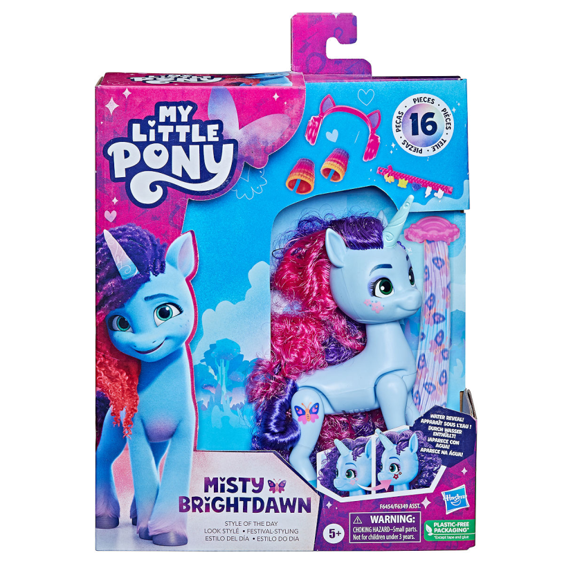 Hasbro my little pony misty brightdawn