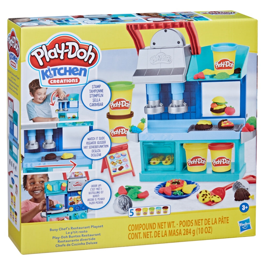 Play-Doh-geschäftiges Köche Restaurant Kleiset