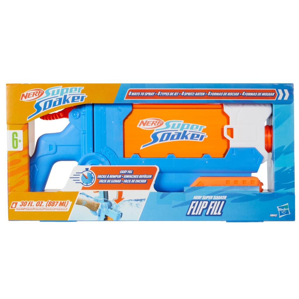 Nerf supersoaker flip fyld