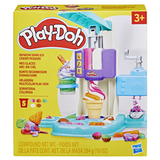 Play-doh ensemble de jeu de glace molle arc-en-ciel - 5 pots en argile
