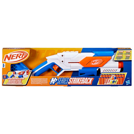 Nerf n series strikeback blaster + 18 fléchettes